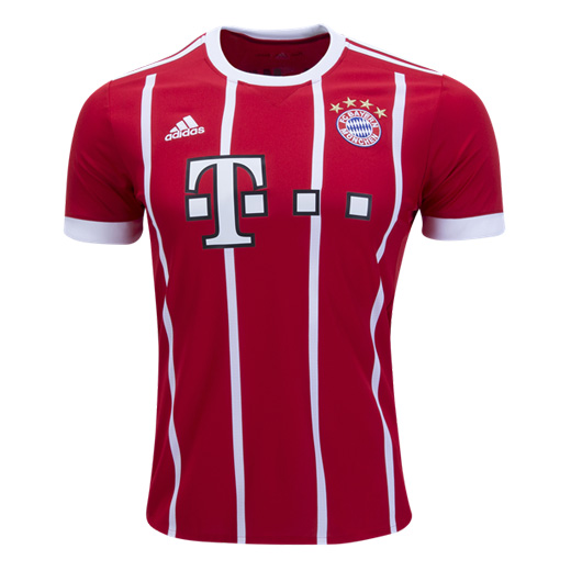 Bayern Munich 17/18 Home Soccer Jersey